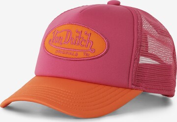 Von Dutch Cap 'Trucker Tampa' in Pink: front