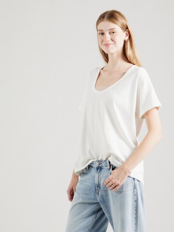 T-shirt 'GRAUS' ECOALF en blanc : devant