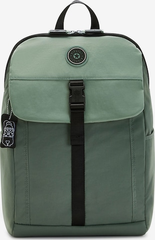 KIPLING Backpack 'GENADI' in Green: front