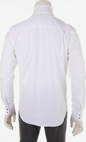 VERSACE Button Up Shirt in M in White