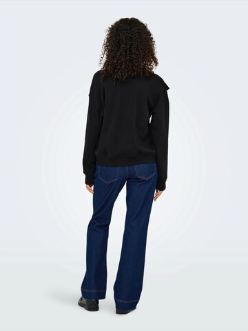 ONLY Sweatshirt 'ONLELY' in Black