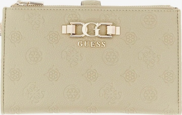 Portamonete di GUESS in marrone: frontale
