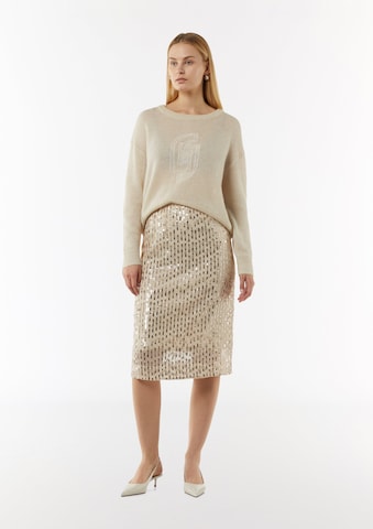 COMMA Skirt in Beige
