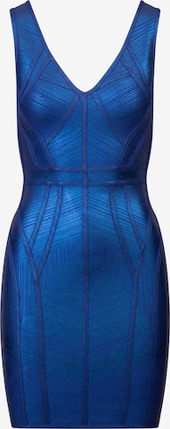 Kraimod - Vestido de cocktail em azul: frente