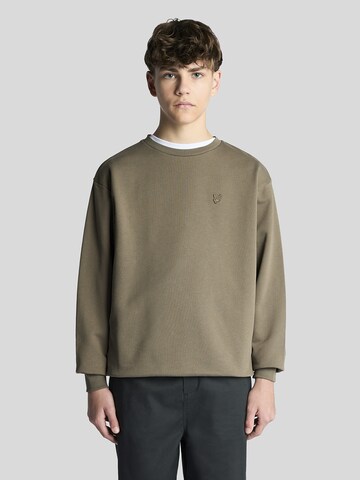 Lyle & Scott Sweatshirt in Green: front