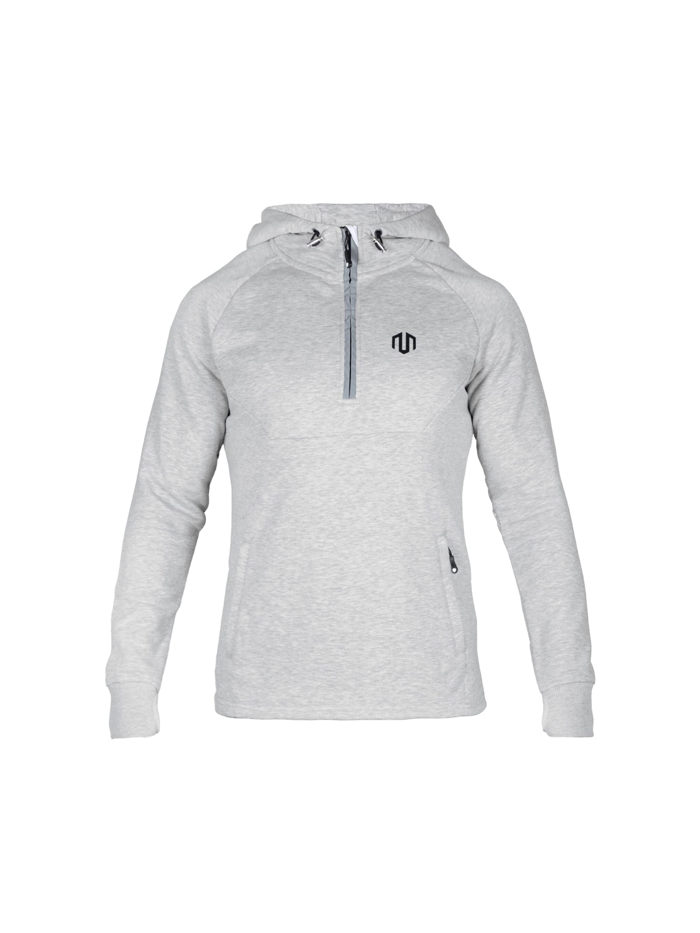 MOROTAI Sports sweatshirt 'Neotech' in Grey: front