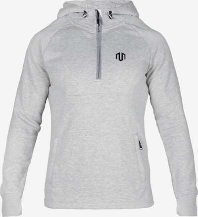 MOROTAI Sportska sweater majica u siva melange / crna, Pregled proizvoda