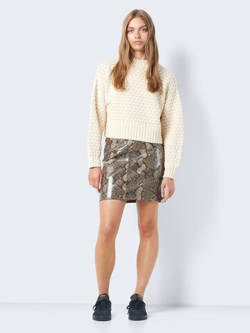 Noisy may - Falda 'TAYLOR' en beige