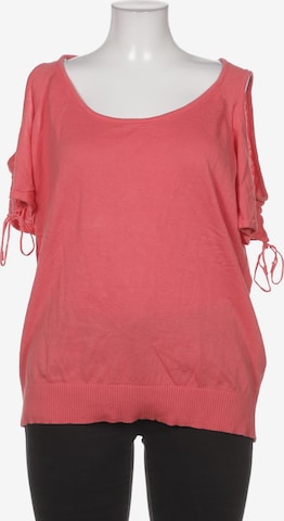 SHEEGO Pullover 4XL in Rot: Vorderseite