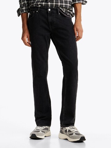 Tommy Jeans Slimfit Jeansy 'Scanton' w kolorze czarny: przód
