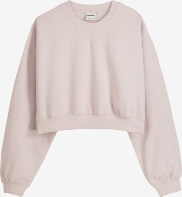 Bershka Sweatshirt i lilla: forside