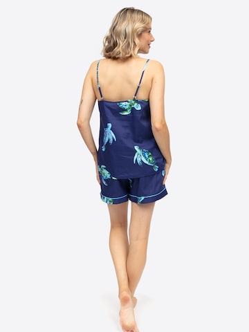 Shorty 'Ashley' Cyberjammies en bleu