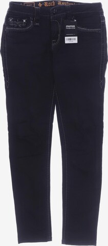 Rock Revival Jeans in 27 in Black: front