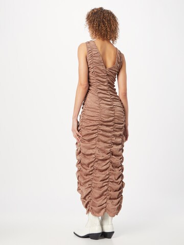 Robe 'Jill Vita' Hosbjerg en marron