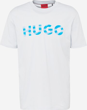 HUGO Shirt 'Dulivio' in Wit: voorkant