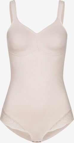 Erlich Textil Body 'Magdalena' in Pink: Vorderseite