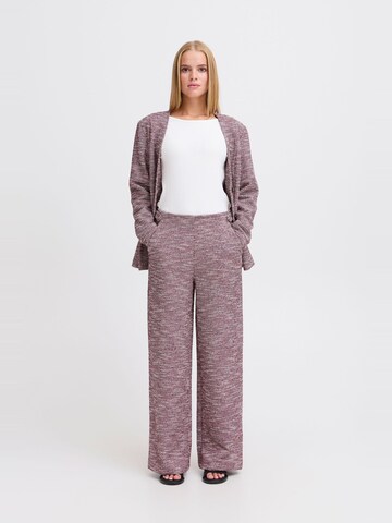 ICHI Loosefit Hose 'IHKate' in Lila