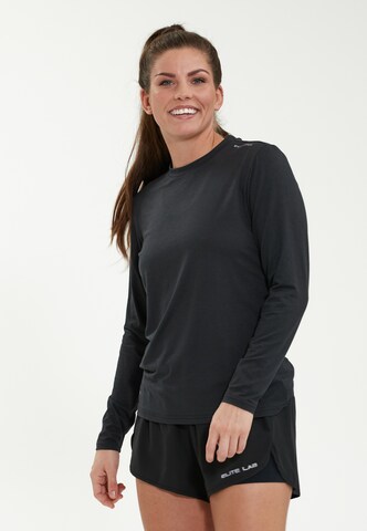 ELITE LAB Functioneel shirt 'Sustainable X1' in Zwart: voorkant
