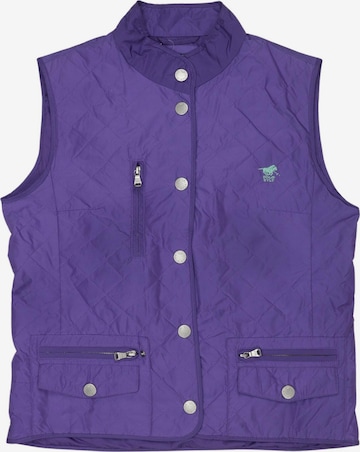 Polo Sylt Weste L in Lila: Vorderseite