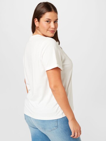 T-shirt 'BE YOU' EVOKED en blanc