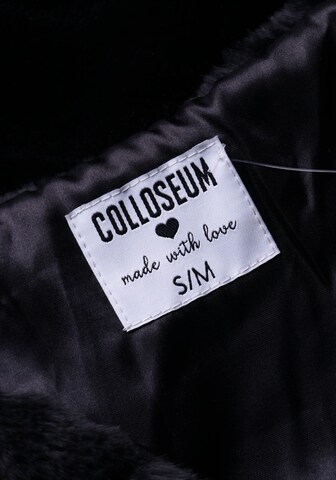 Colloseum Fake Fur Weste S in Schwarz