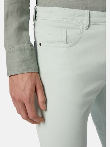 Boggi Milano Slimfit Jeans in Grün