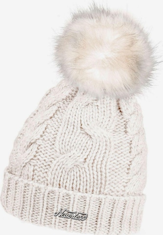 Neverless Beanie 'Model 2011' in Beige: front