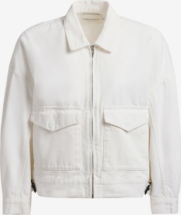 Veste mi-saison 'Nelina' khujo en blanc : devant