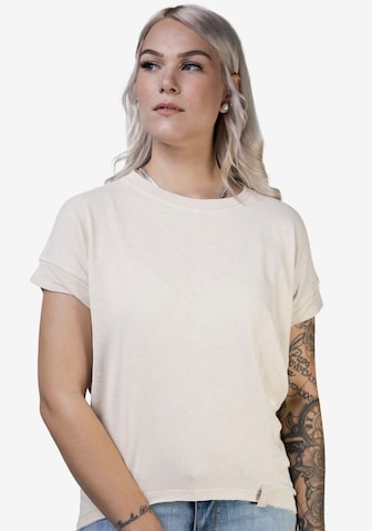 Zhrill Shirt in Beige: front