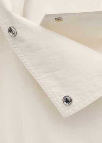 MANGO Übergangsmantel 'Ramos' in Weiß