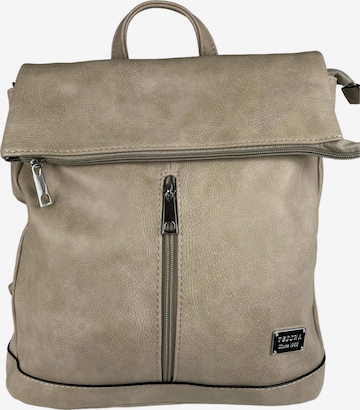 Kumixi Ryggsäck '2in1 Rucksacktasche' i beige: framsida