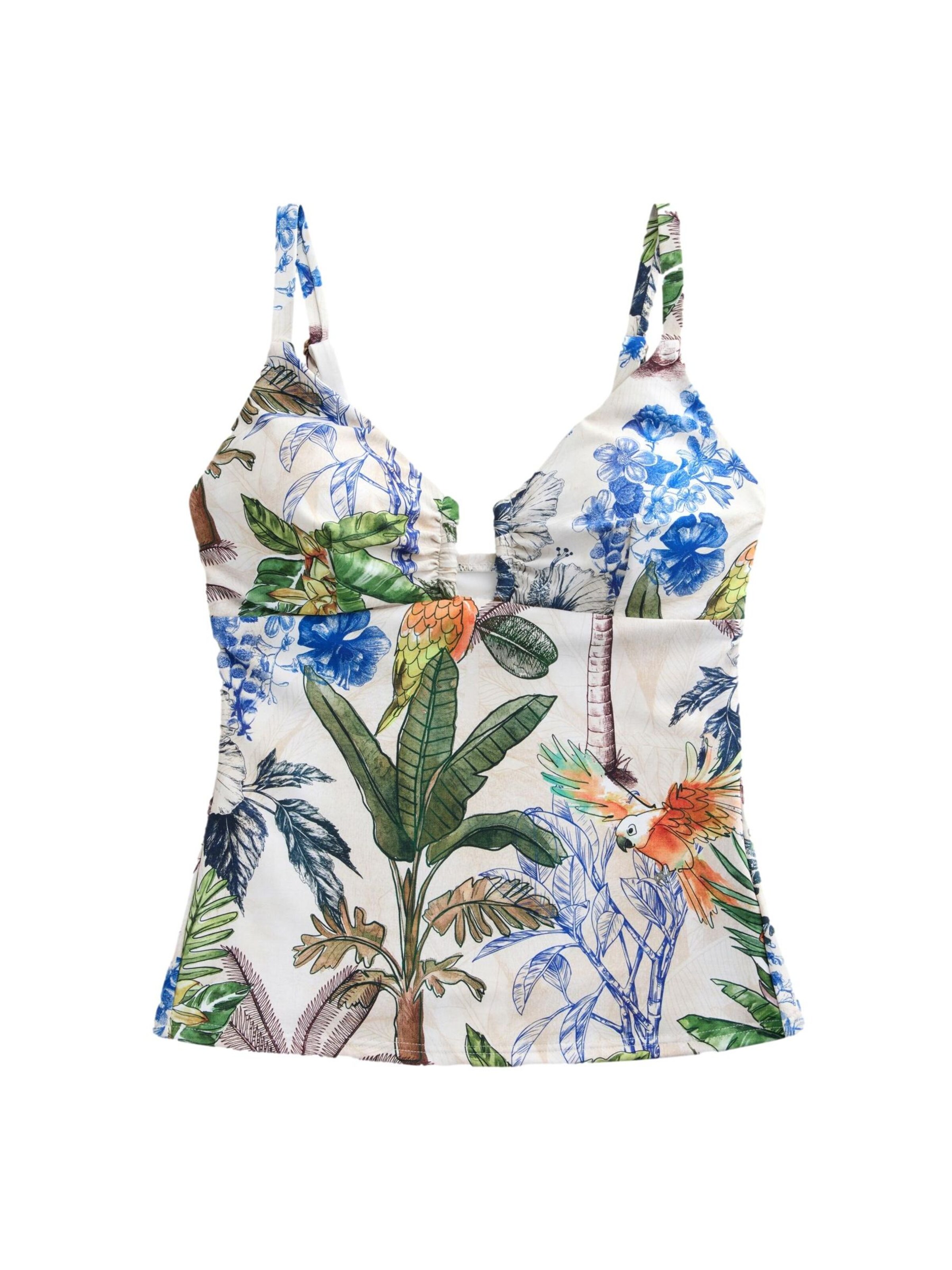 Next Tankinitop in Beige: Vorderseite