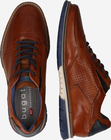 bugatti Athletic Lace-Up Shoes 'Sammy' in Brown