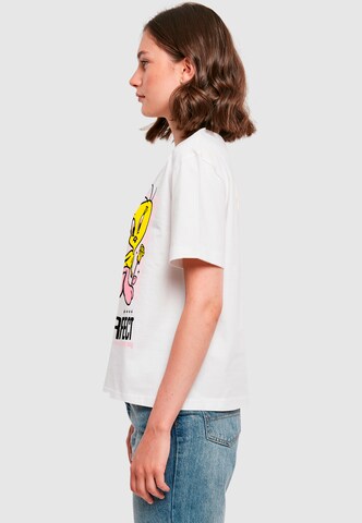 T-shirt 'Tweety' Merchcode en blanc