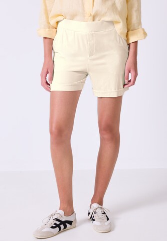 Street One Studio Loosefit Shorts in Beige: Vorderseite