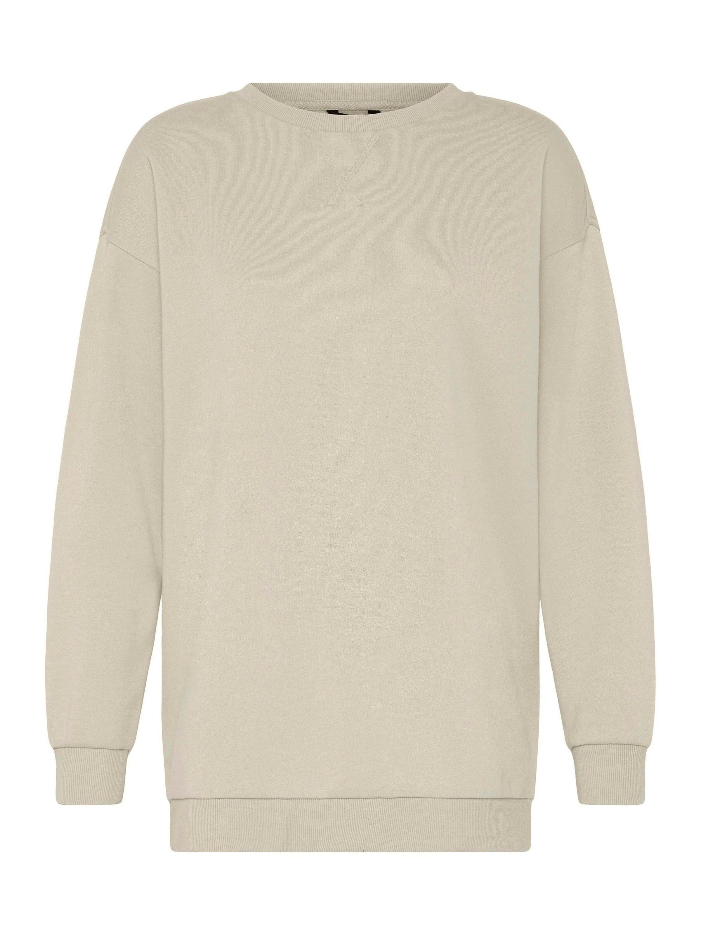 Oxmo - Pullover ' OXHillary ' em bege: frente