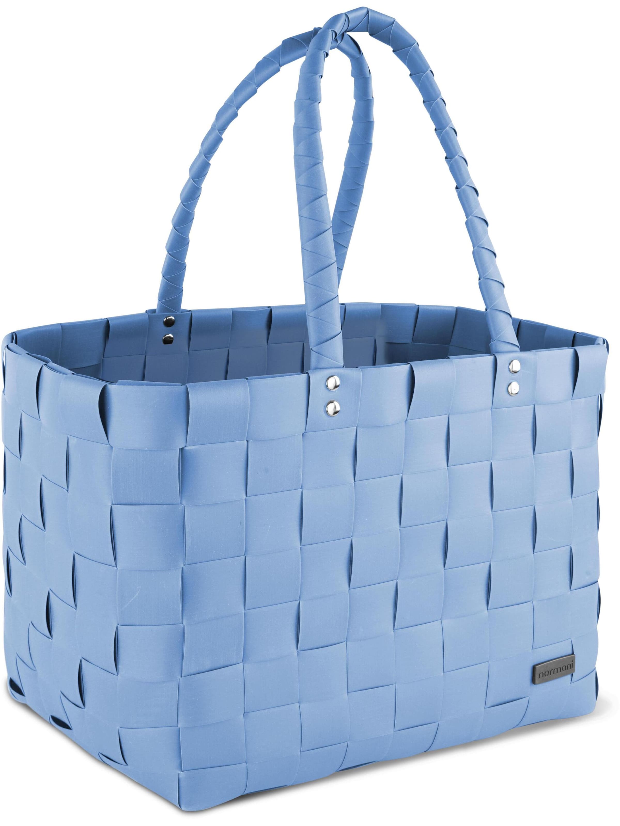 Cabas normani en bleu