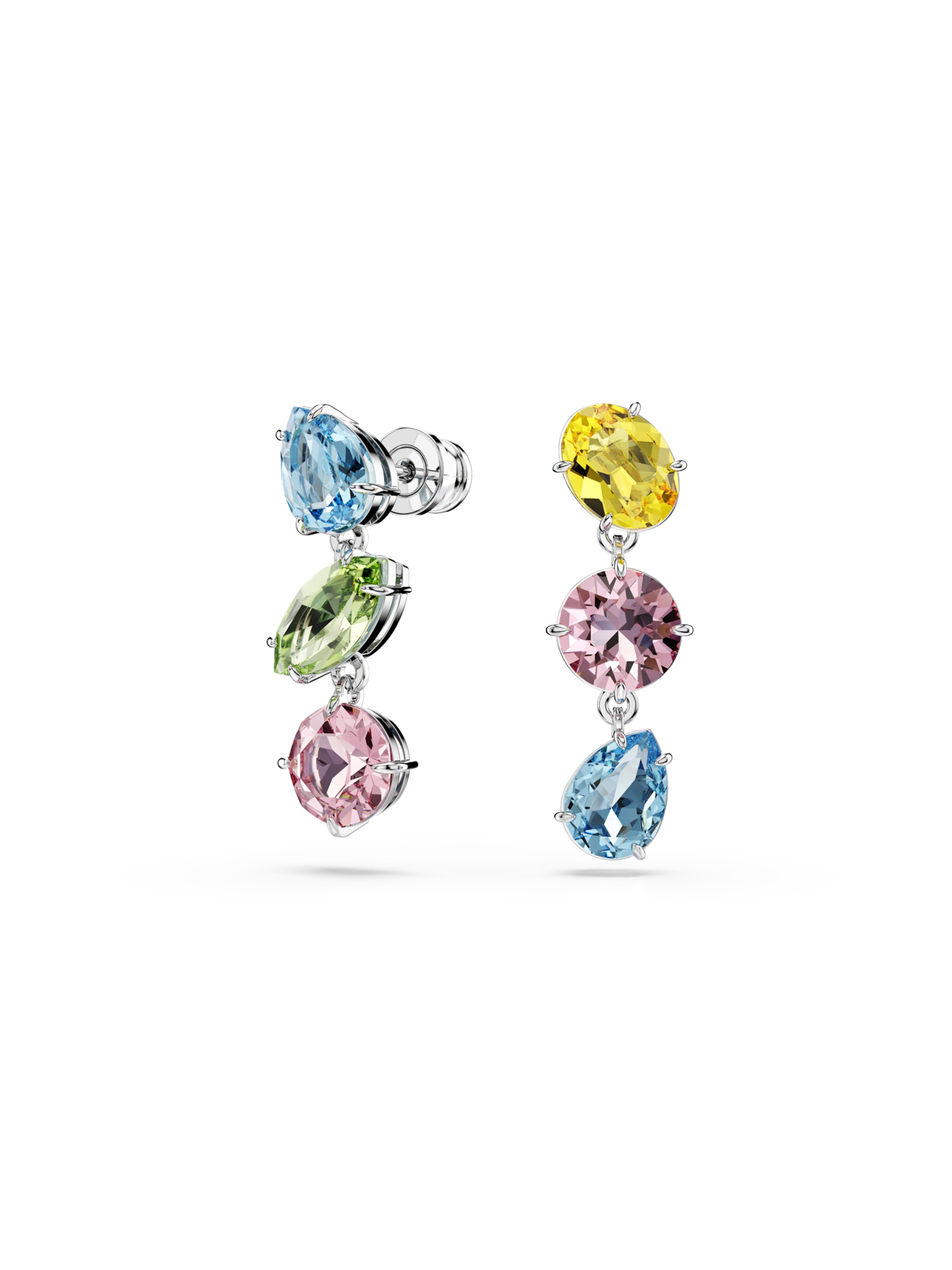 Swarovski Náušnice 'Gema' - Zmiešané farby