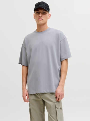 JACK & JONES - Camiseta en gris: frente