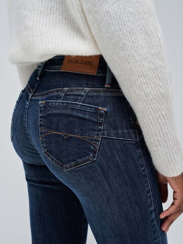 Salsa Jeans Skinny Jeans 'Wonder' in Blauw