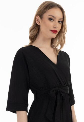 faina - Vestido en negro