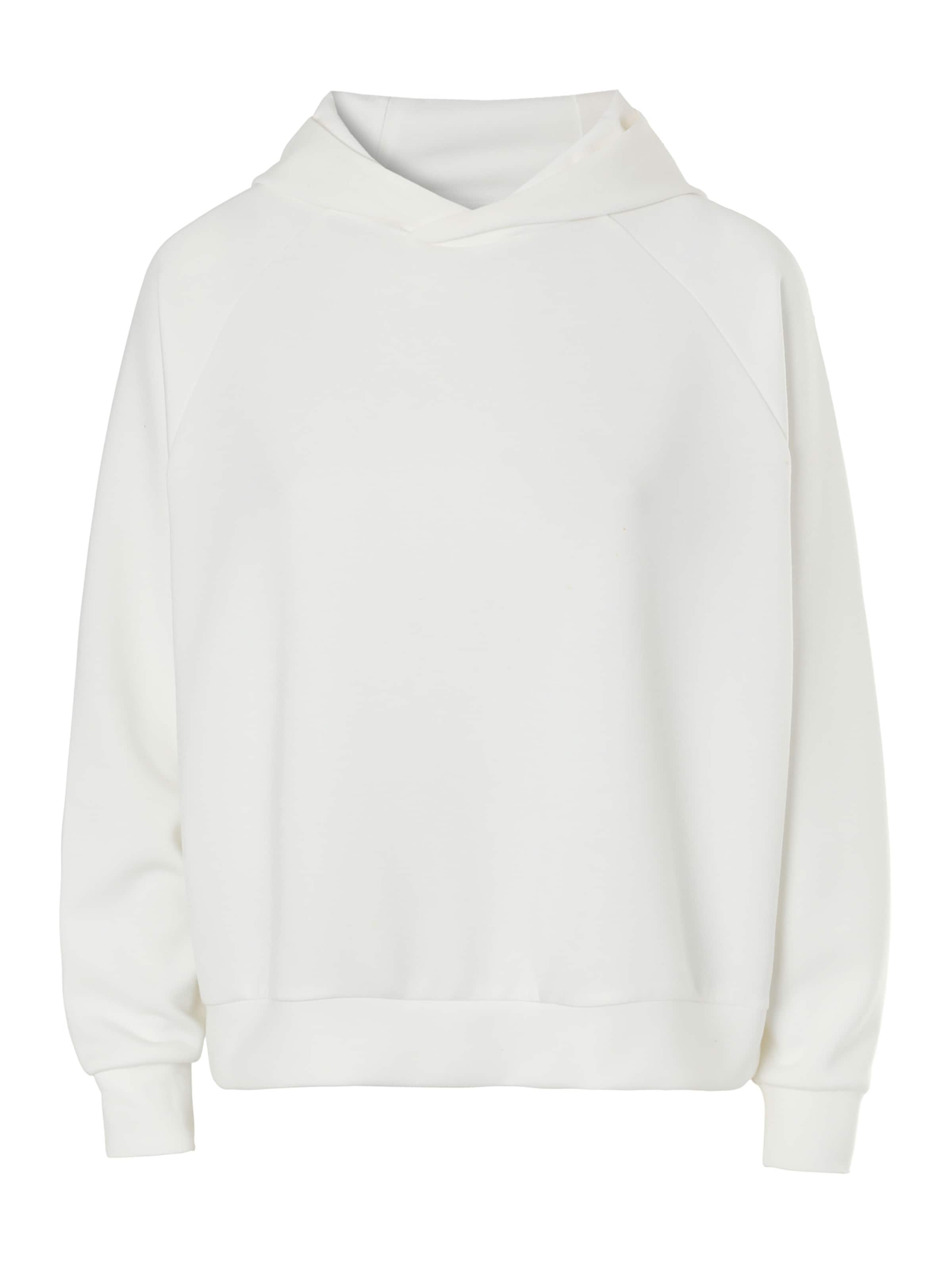 TATUUM Sweatshirt 'VIOLETTA' in White: front