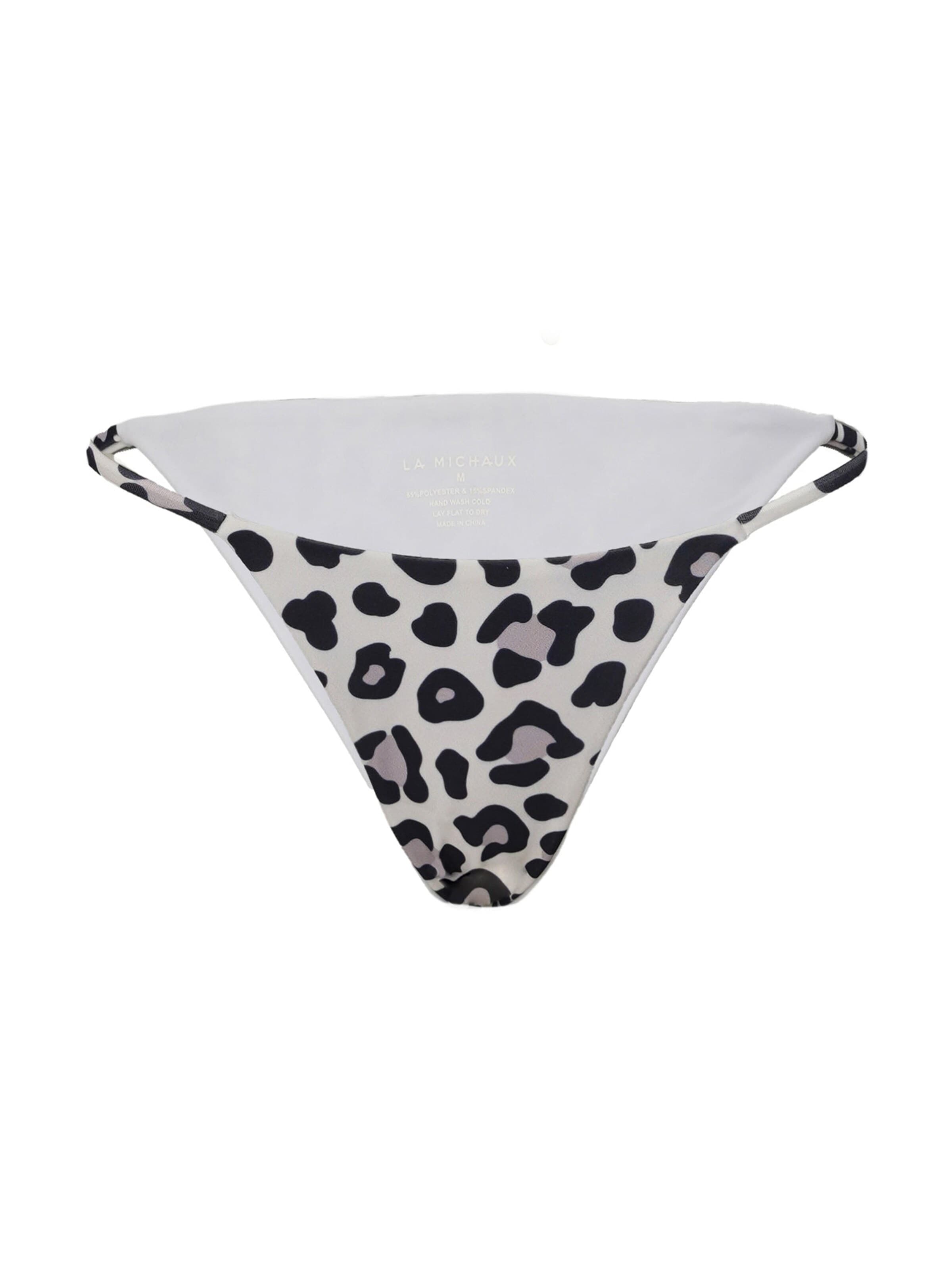La Michaux Bikini bottom 'FOXY' in White: front