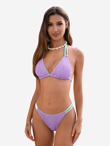 Cupshe Bustier Bikini 'CAA12C4M121DS' in Lila
