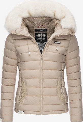 Veste d’hiver 'Nasriin' MARIKOO en beige : devant