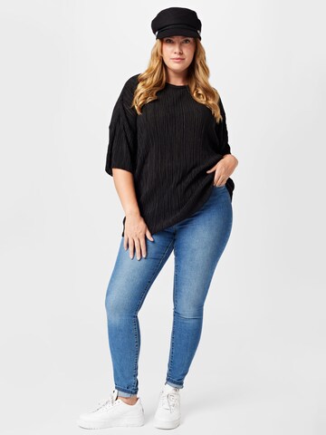 Vero Moda Curve Shirt 'Cari' in Zwart