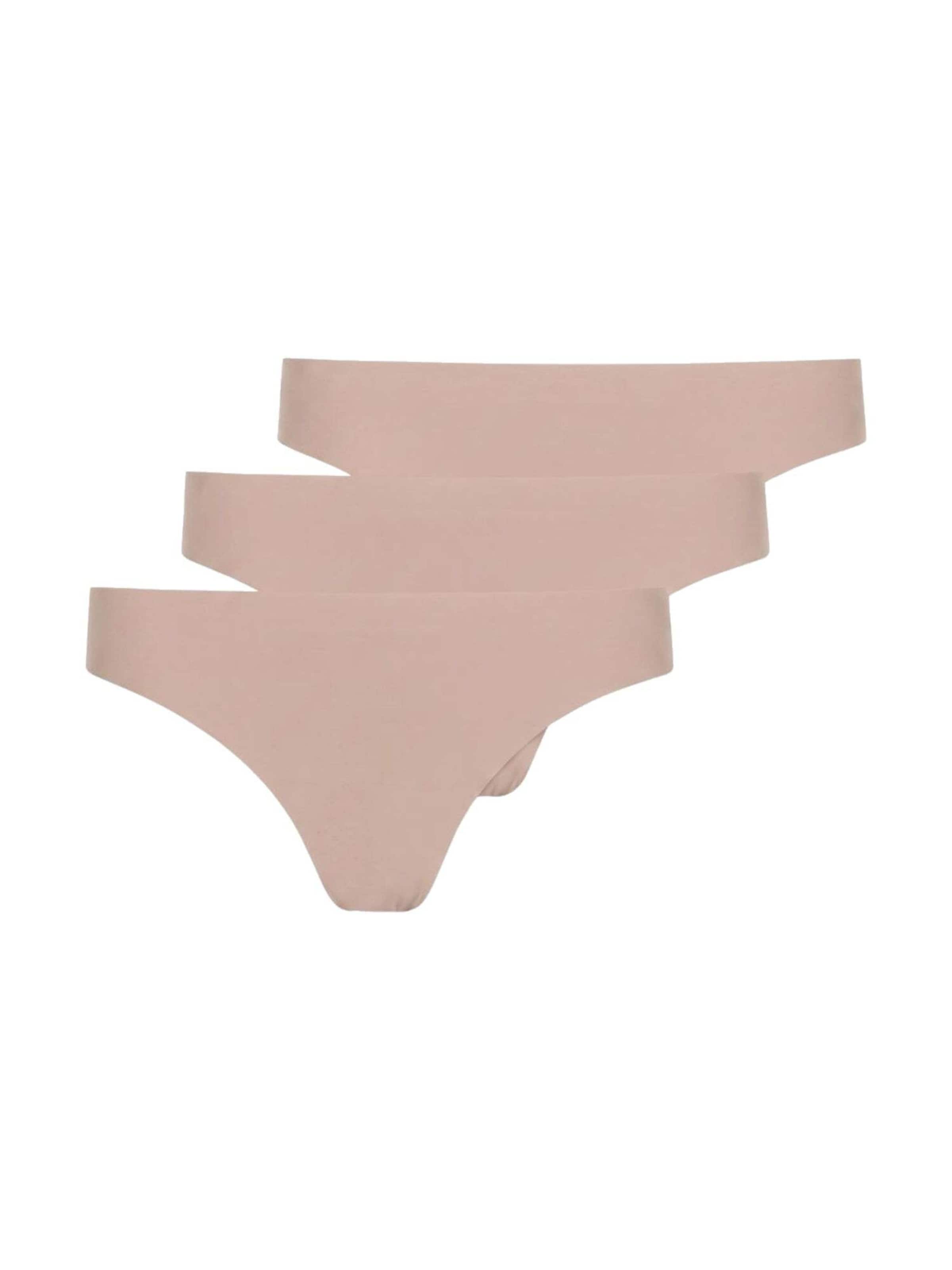 SNOCKS String in Beige: voorkant