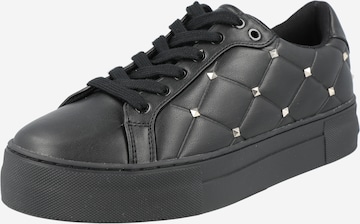GUESS - Zapatillas deportivas bajas en negro: frente