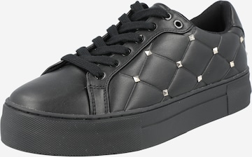 GUESS Platform trainers in Black: front