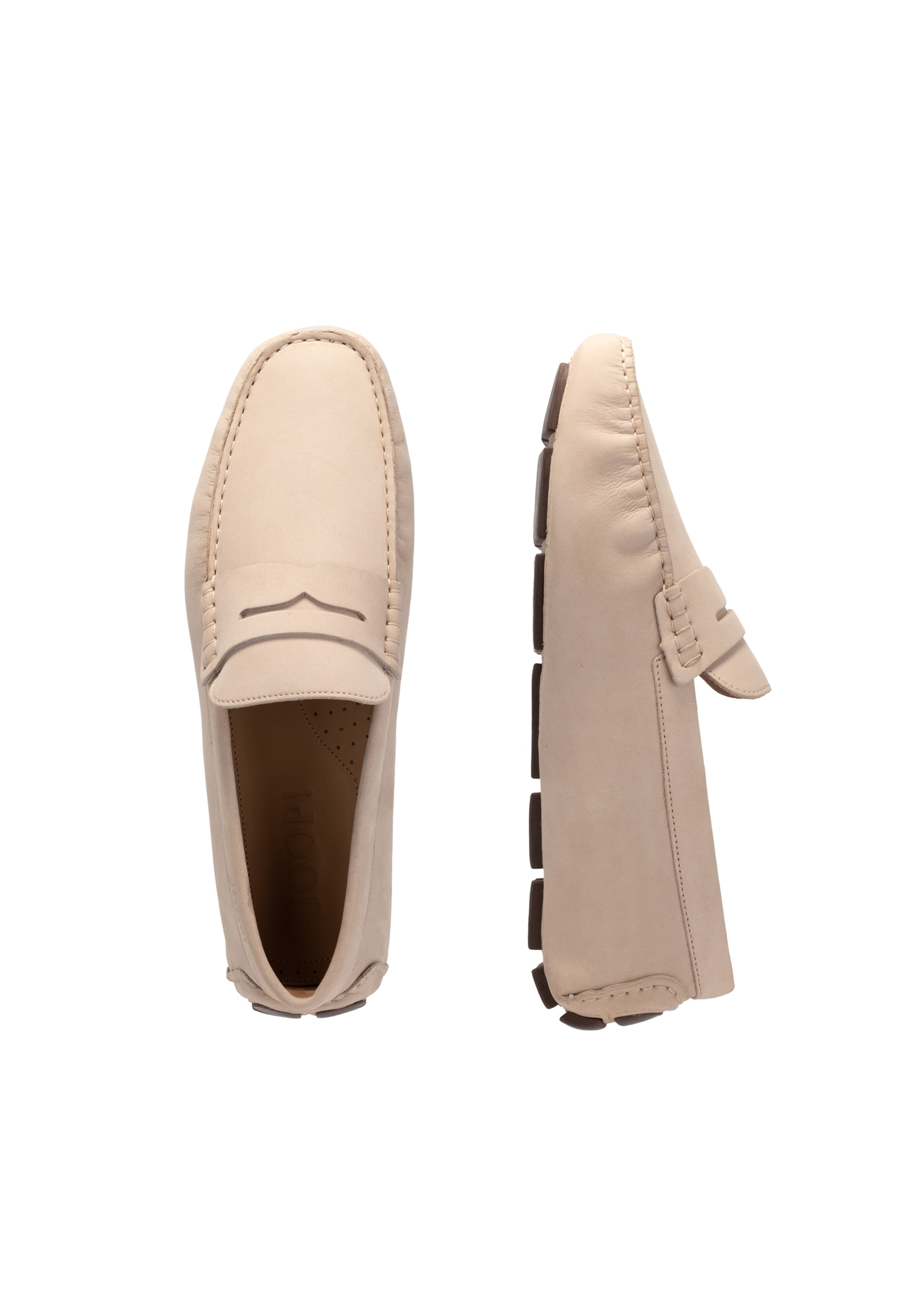 JOOP! Moccasins 'Piola Dimitri' in Beige